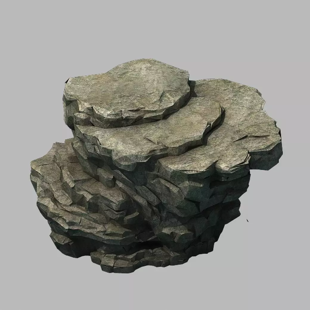 Wild - rock 1101 3D model_0