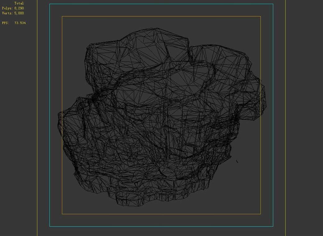 Wild - rock 1101 3D model_4