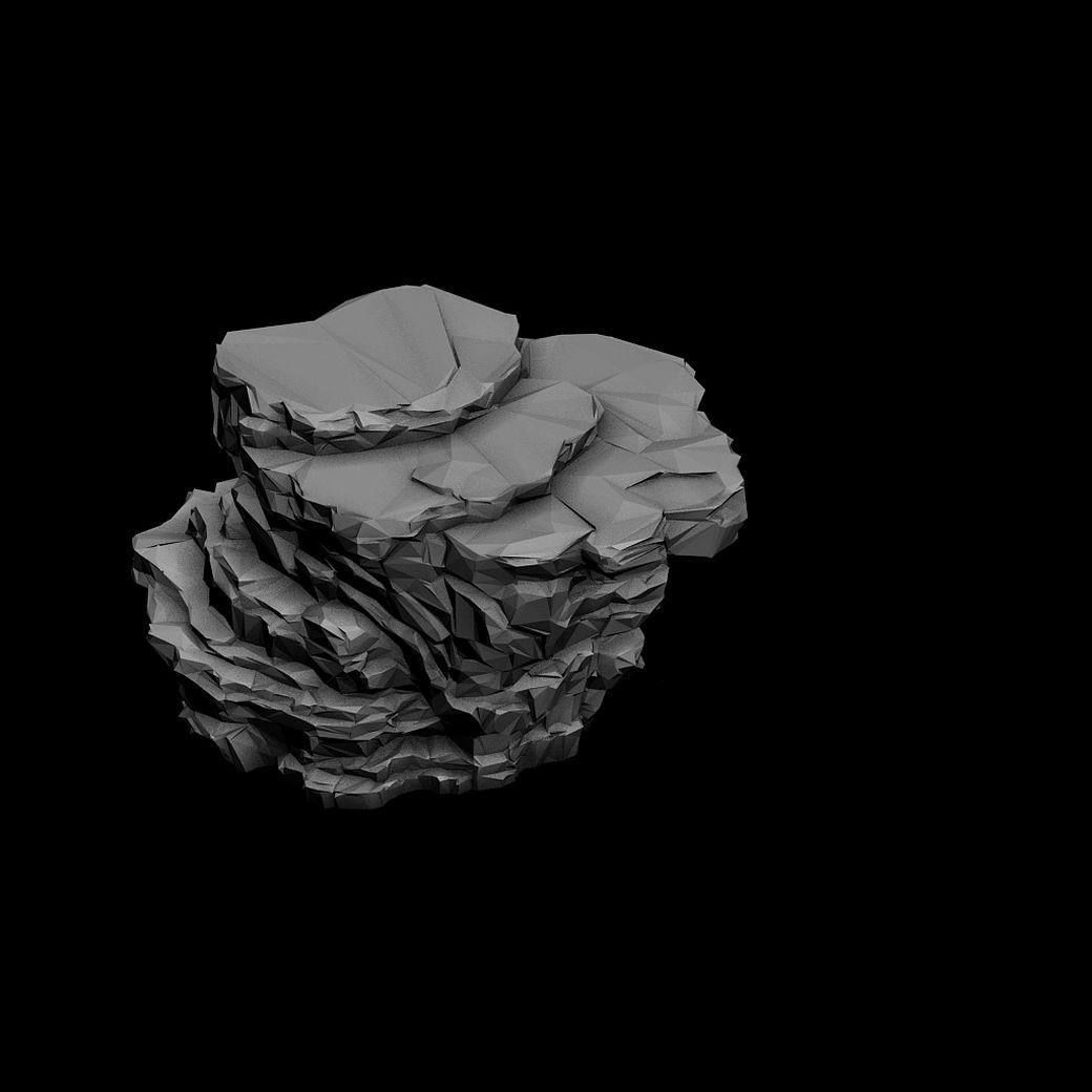 Wild - rock 1101 3D model_2