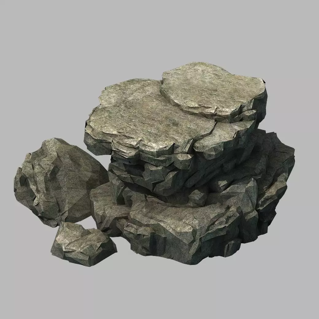 Wild - rock 1103 3D model_0