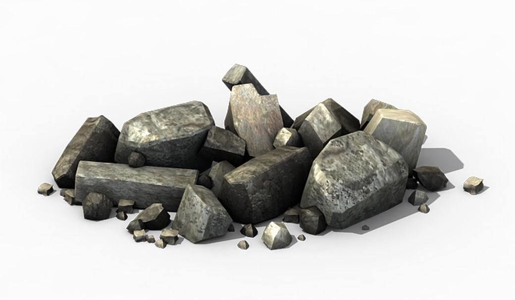 War Corps - Stone 01 3D model_1