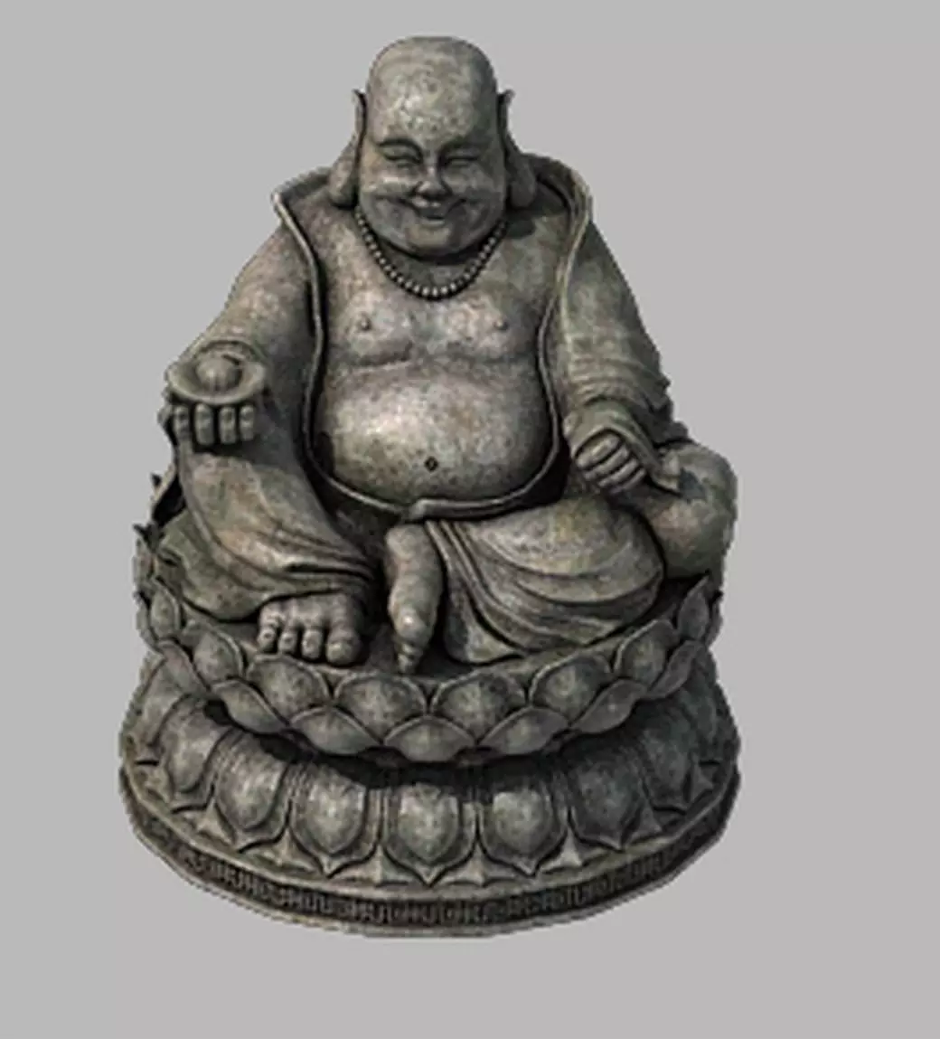 Religion - Statues - Buddha 3D model_0