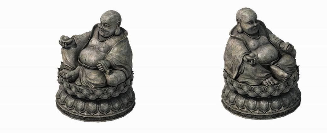 Religion - Statues - Buddha 3D model_3