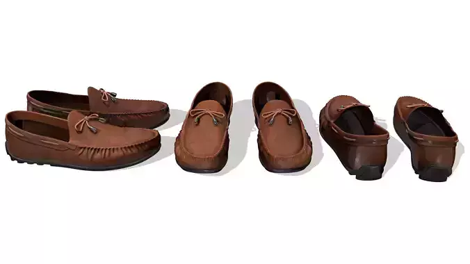 Mens Summer Moccasins Flat Shoes