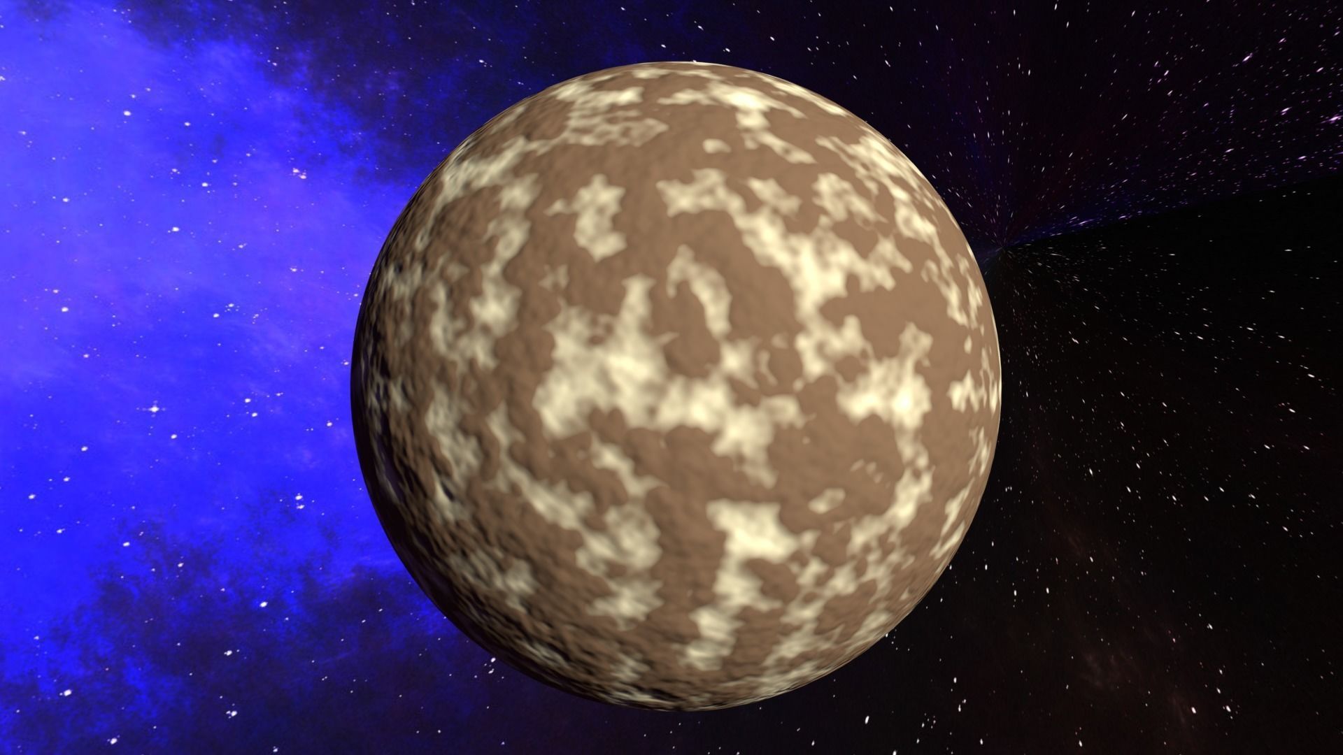 Brown Planet 3 3D model_2