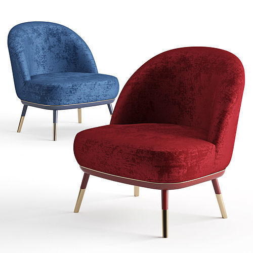 Armchair Sabrina 3D model