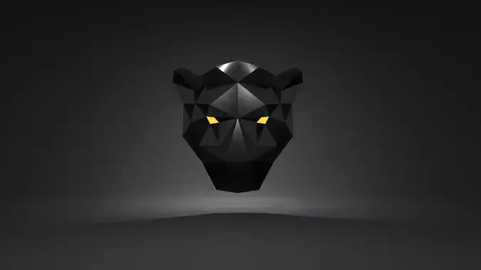 LOW POLY LOGO ICON SYMBOL TRIANGLE TIGER POLYGONAL GEOMETRIC