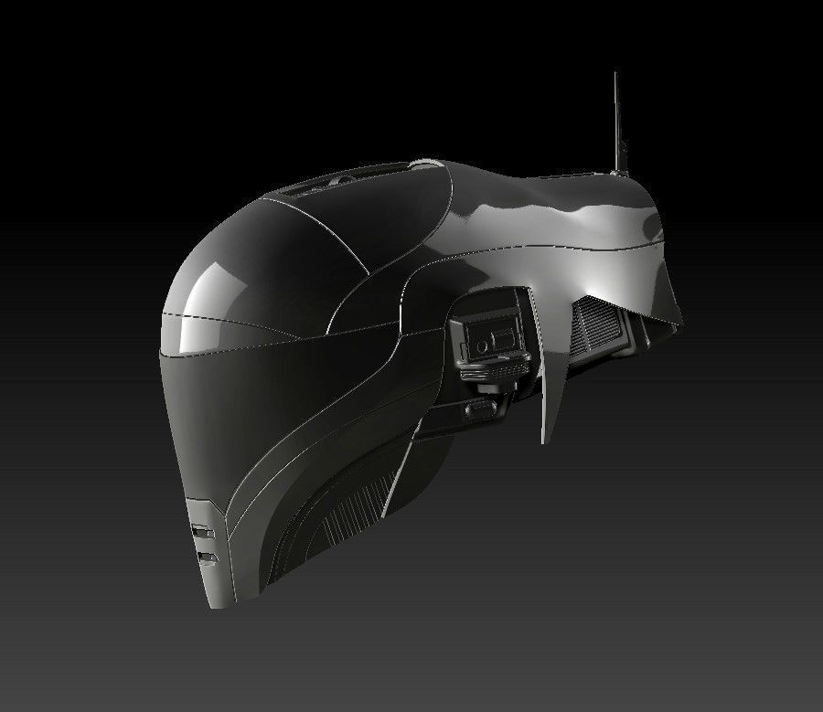 Helmet Zorii Bliss from The Rise of Skywalker 3D print model_59
