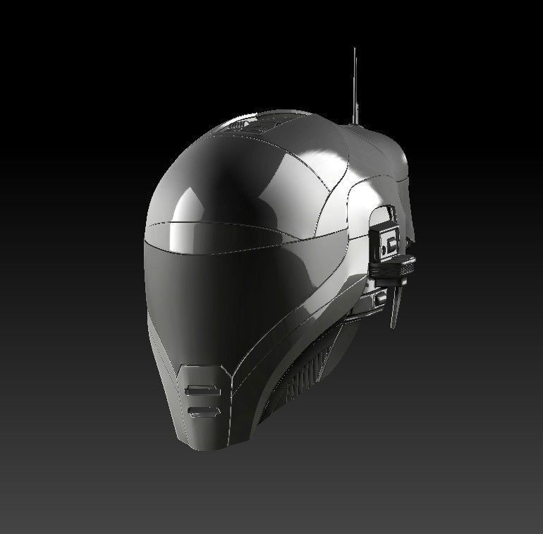 Helmet Zorii Bliss from The Rise of Skywalker 3D print model_52