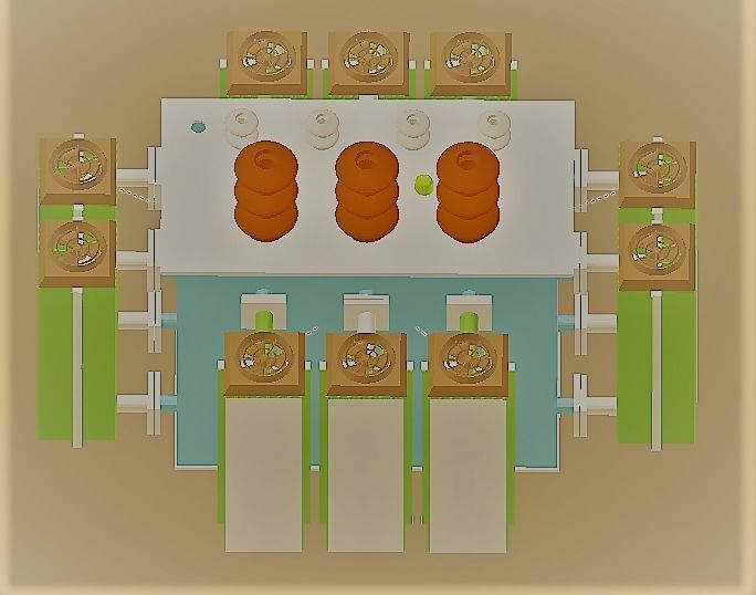 Power Transformer 3D Model New Design 3D model_8