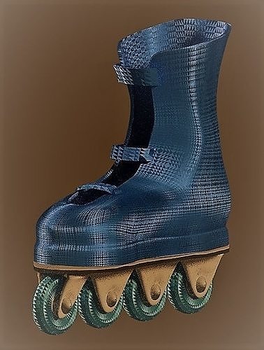 Skating Shoes 3D New Design 3D model