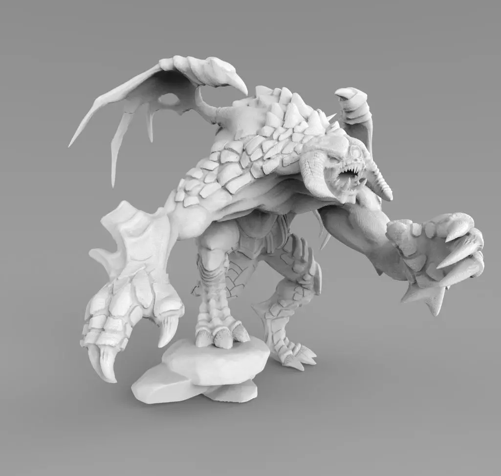 Dota 2 Roshan 3D Print Model 3D print model_0