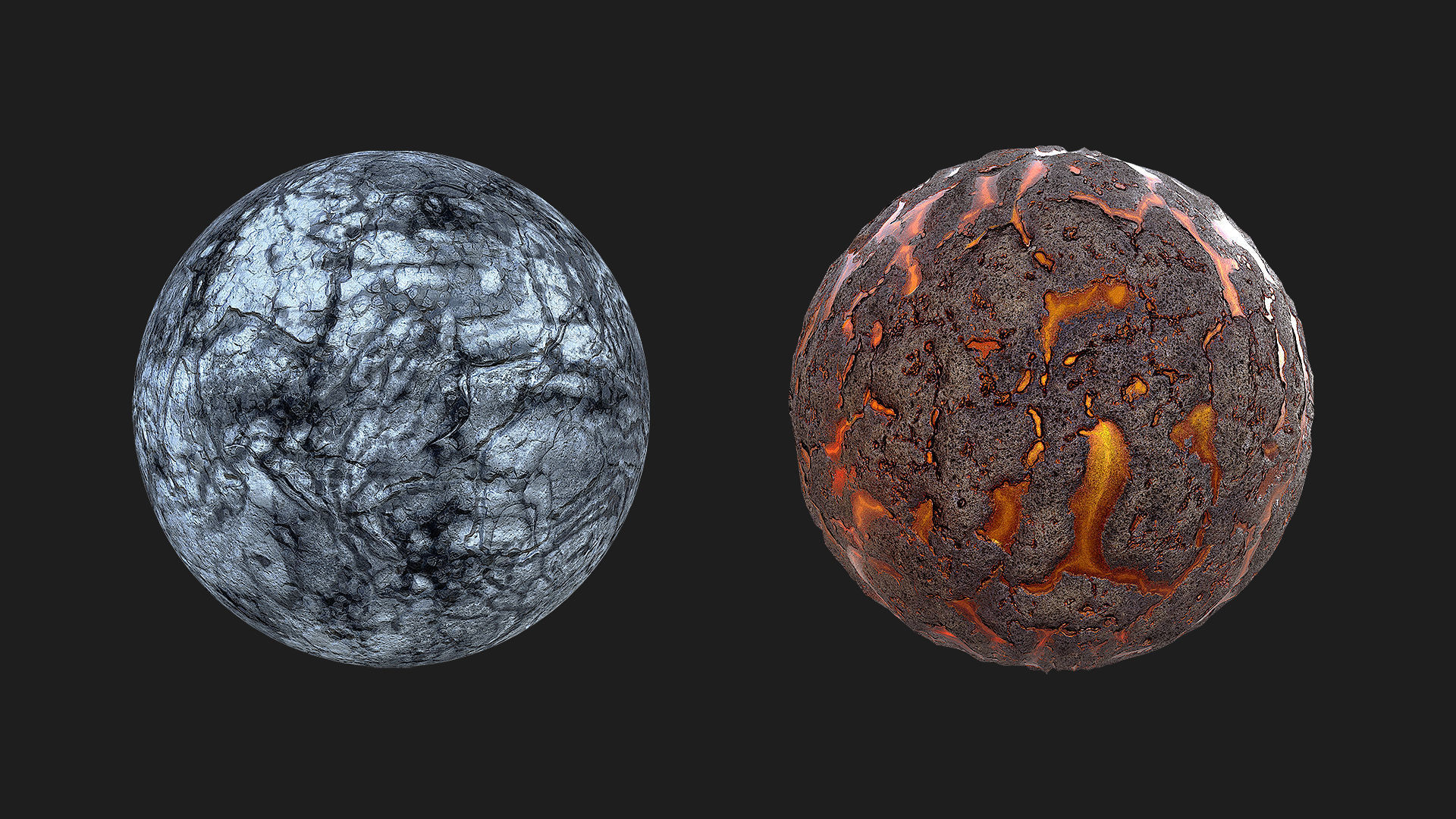 PBR Stylized Lava Texture_2