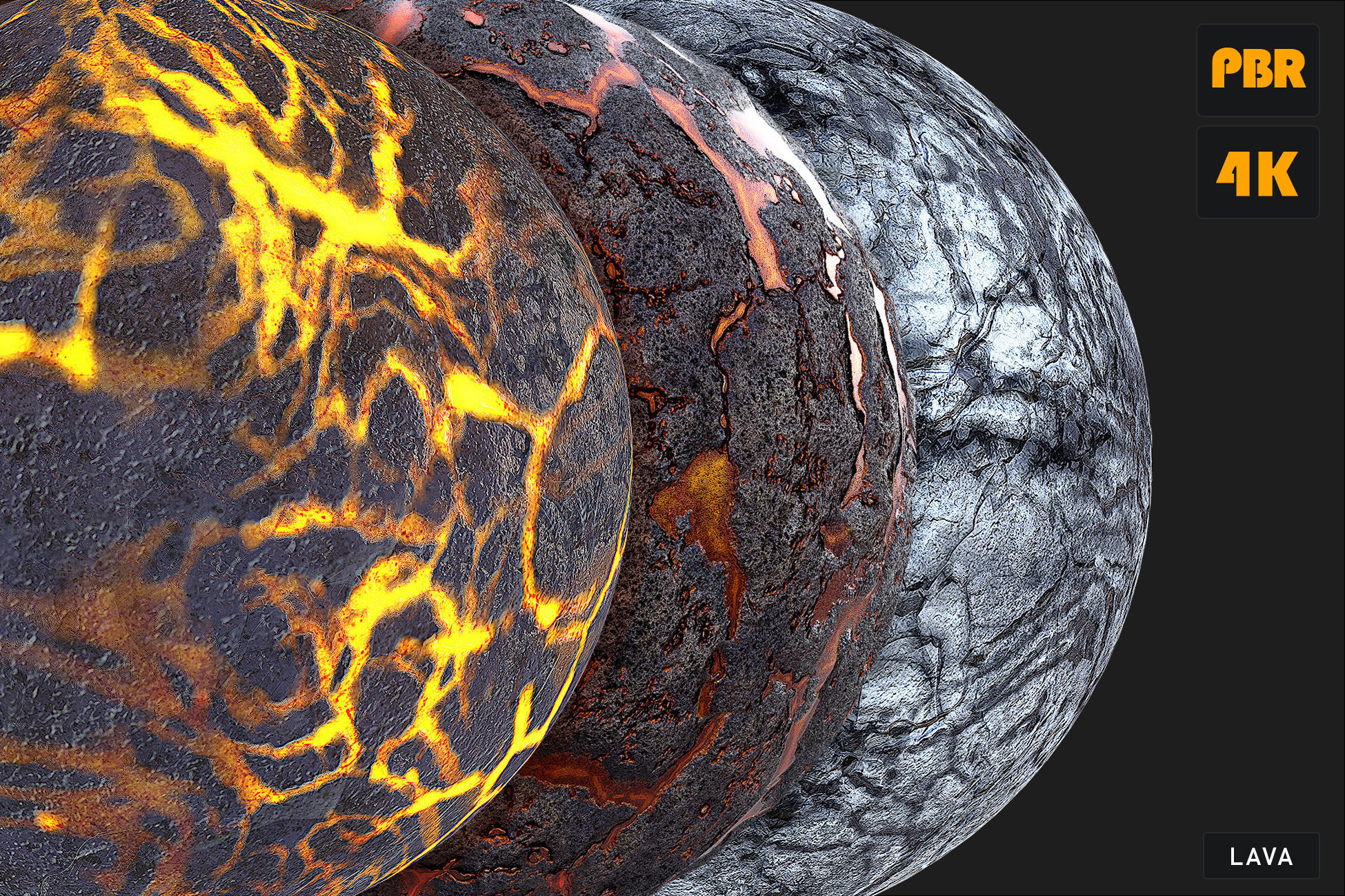 PBR Stylized Lava Texture_1