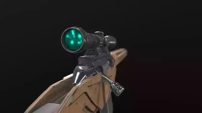 RUGER PRECISION RIMFIRE FREE 3D MODEL