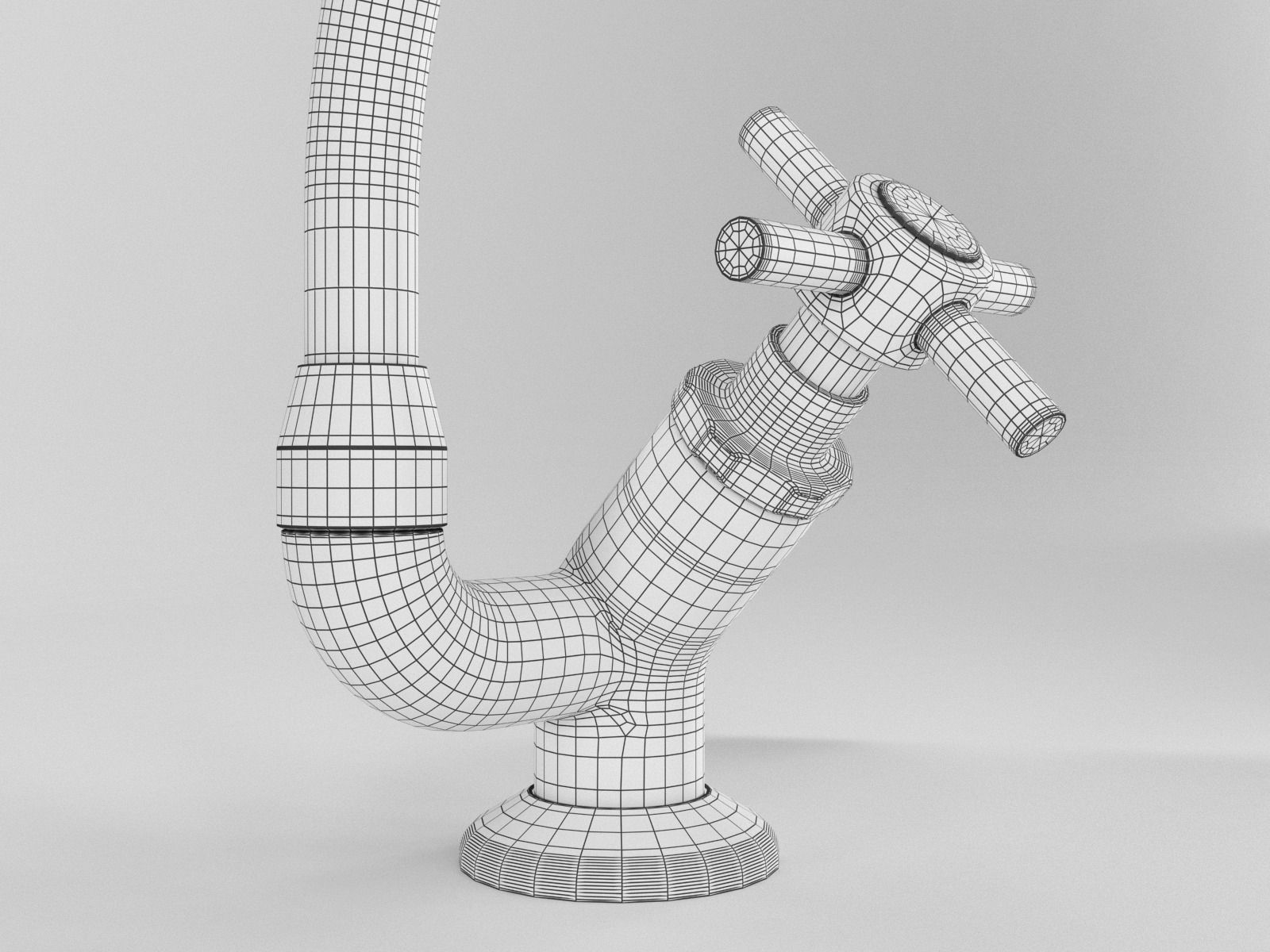 Deca Izy 1167 C37 Faucet 3D model_9