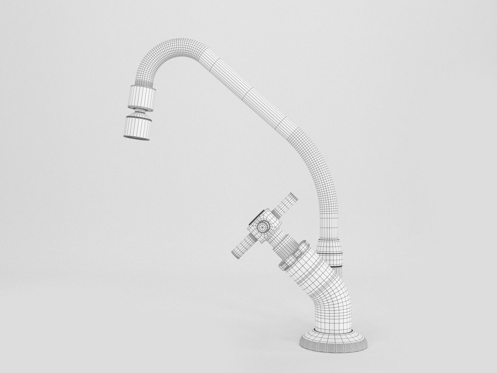 Deca Izy 1167 C37 Faucet 3D model_7