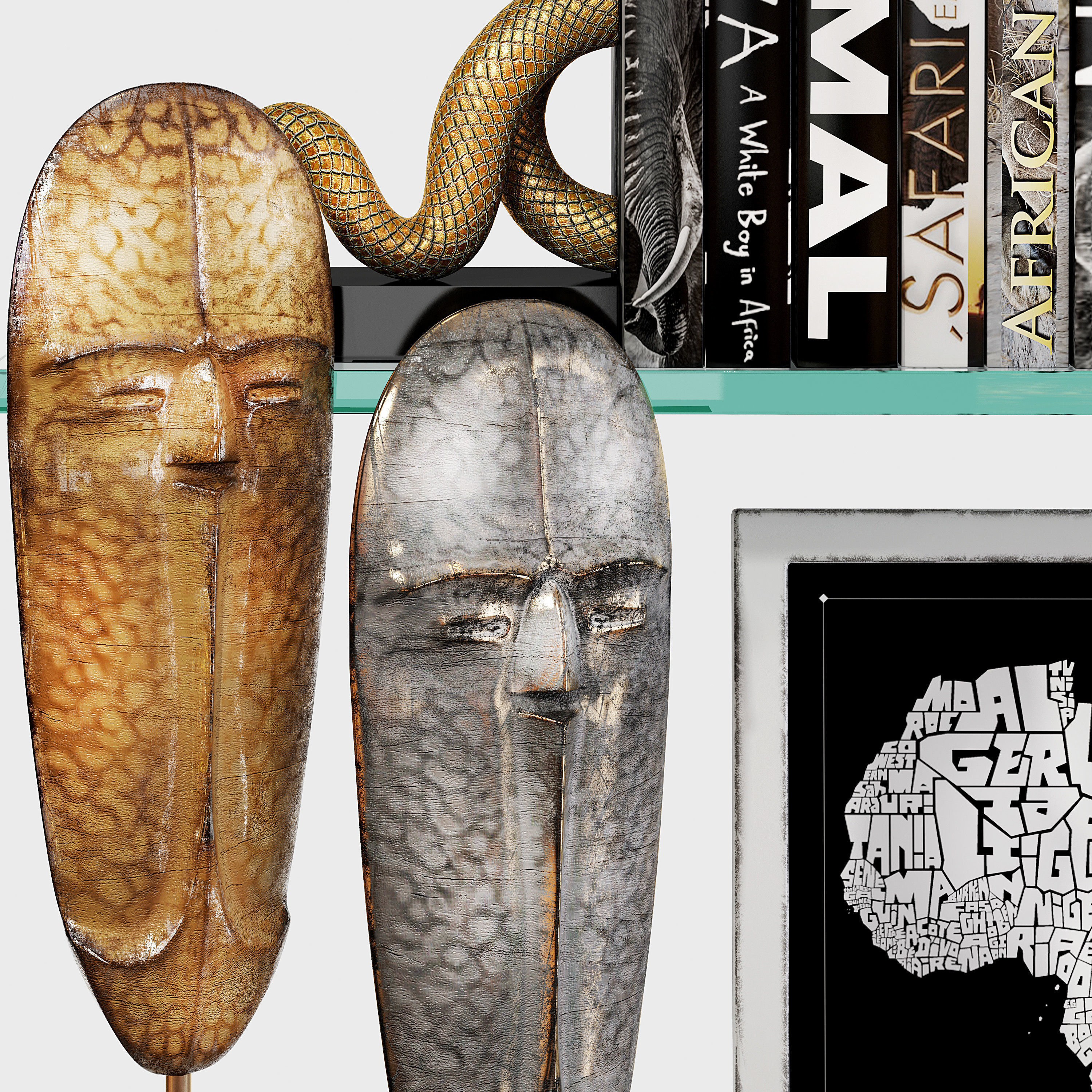 Decor set 67 3D model_3