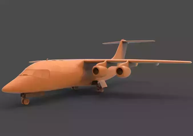 BAE 146 3D print model