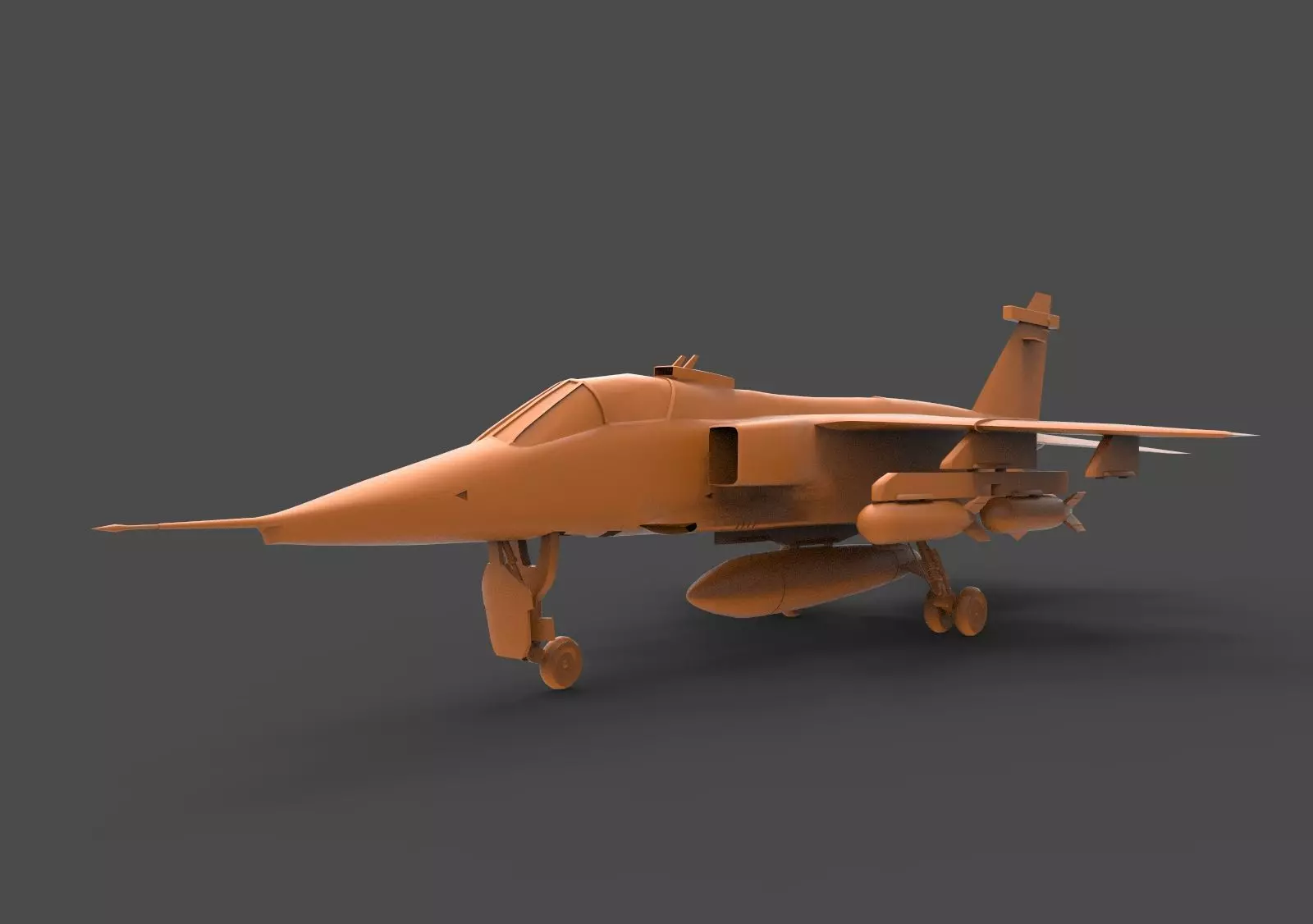 airplane mod2 3D print model_0
