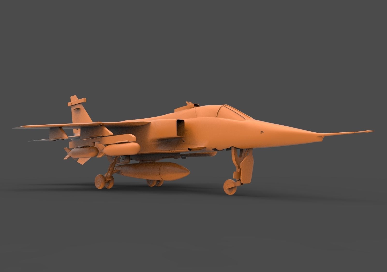 airplane mod2 3D print model_2