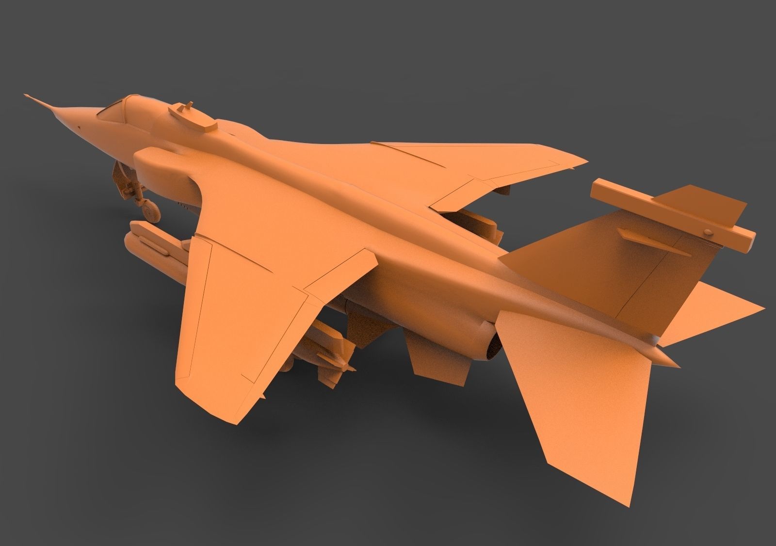 airplane mod2 3D print model_6