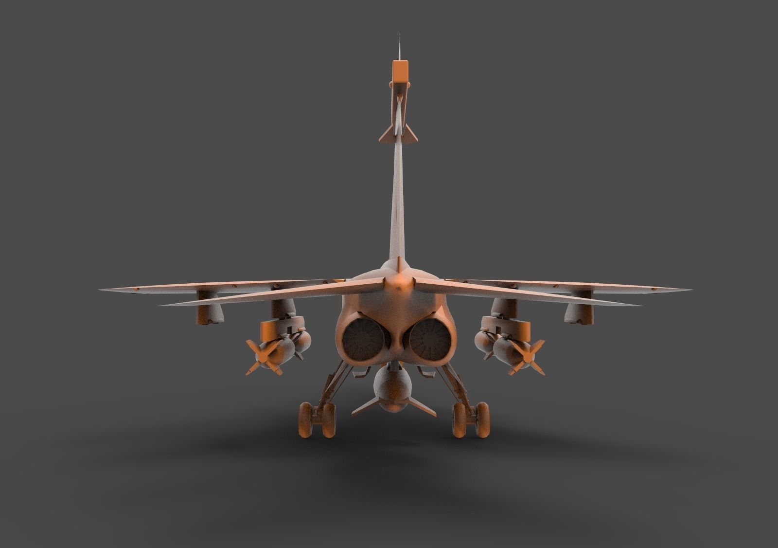 airplane mod2 3D print model_5