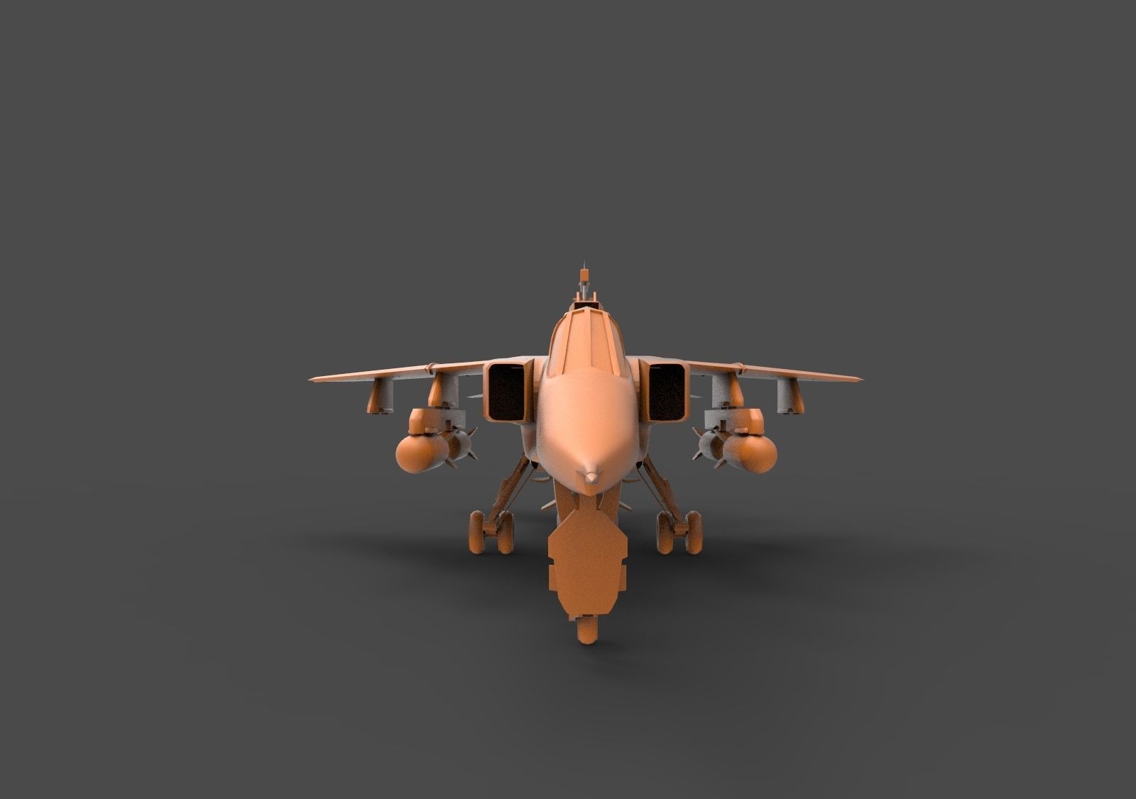 airplane mod2 3D print model_1