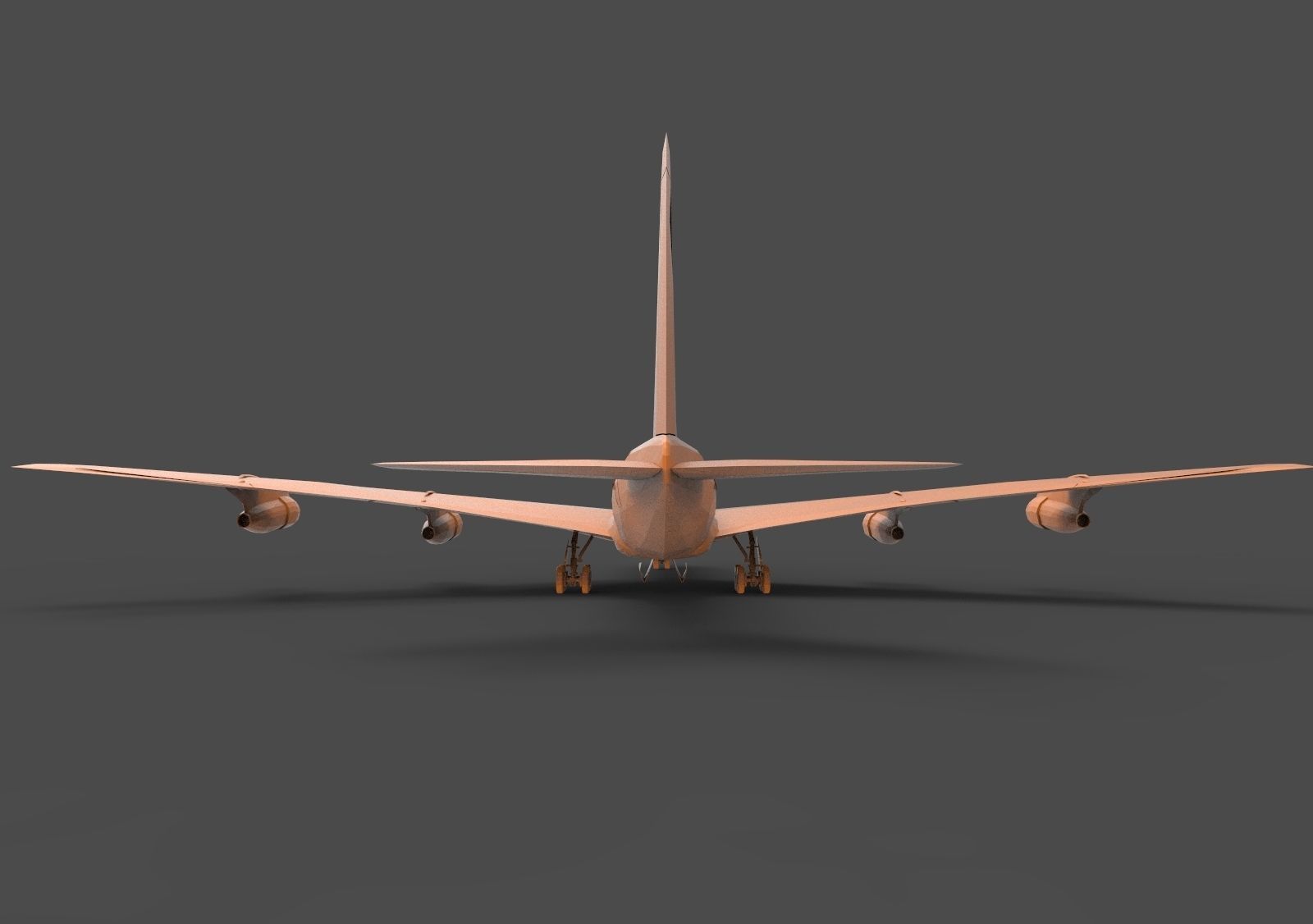 BOEING 707 3D print model_5