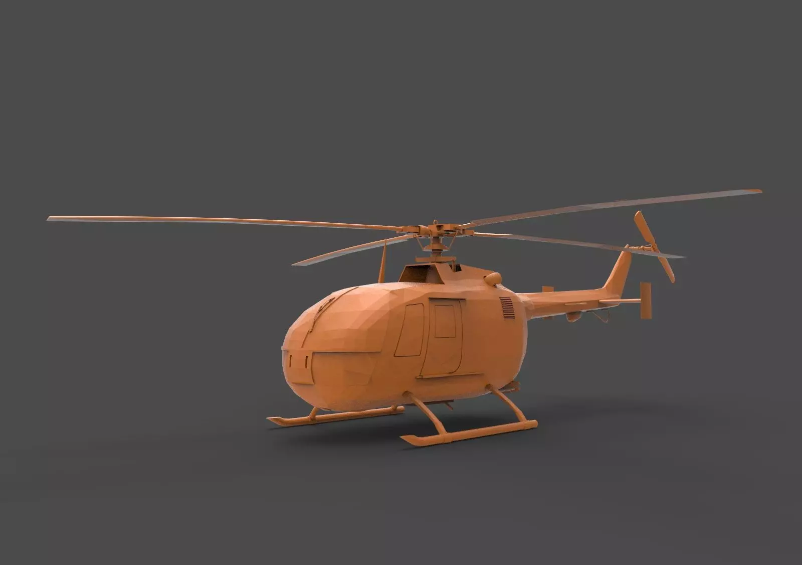 BO 105 3D print model_0