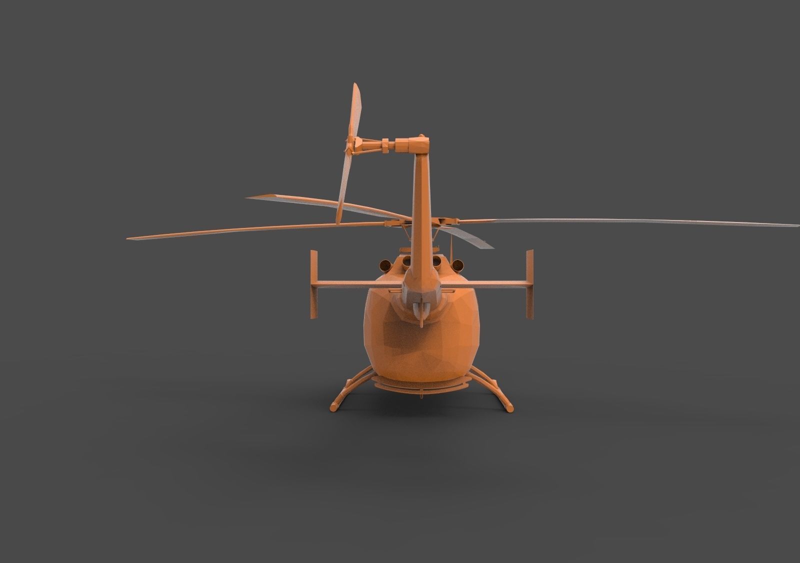 BO 105 3D print model_5