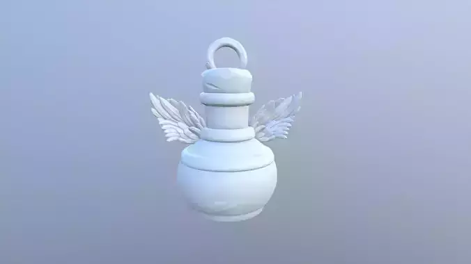 KeyChain Life Potion 3D print model