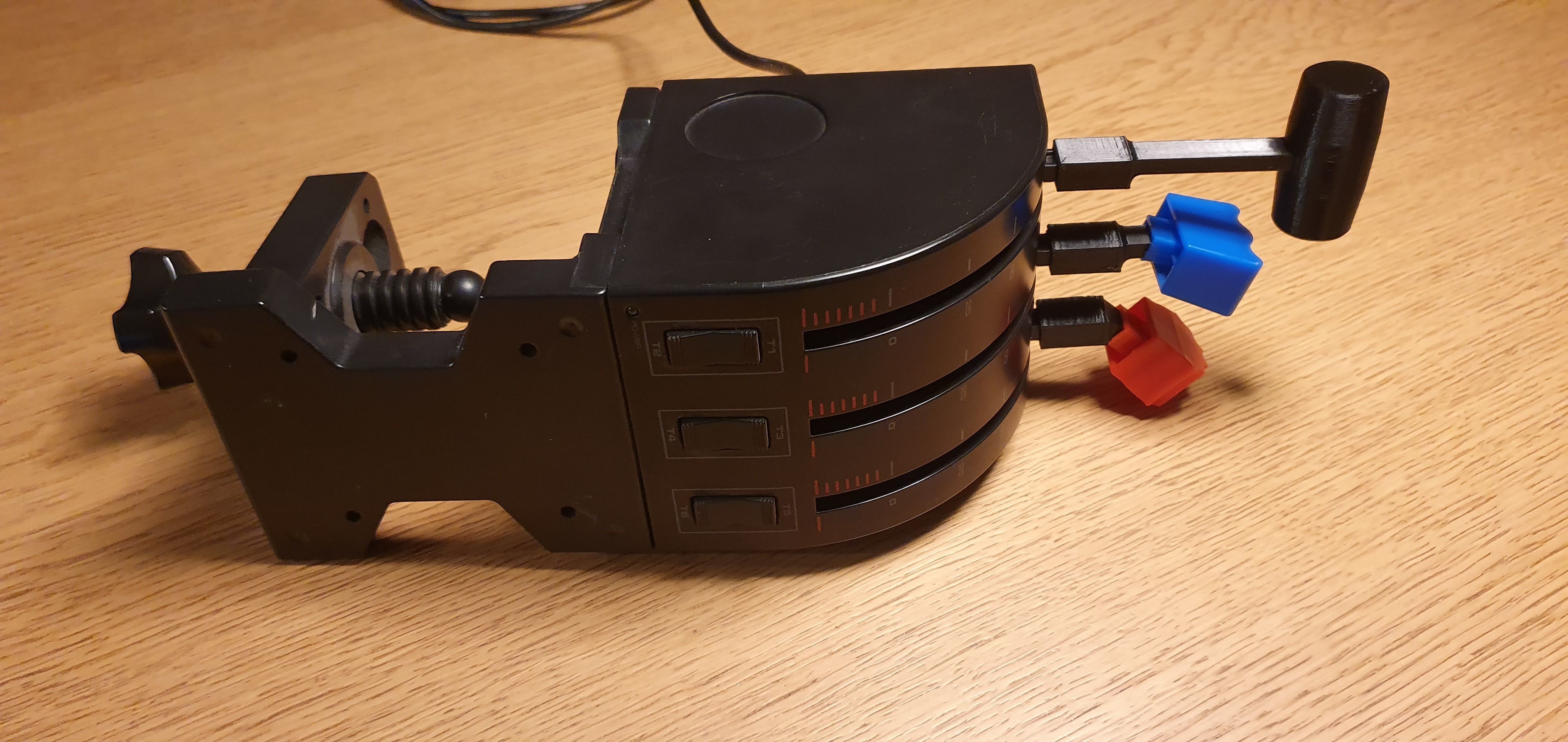 Piper Arrow PA28 for the Logitech G Saitek Pro Flight Throttle 3D print model_2