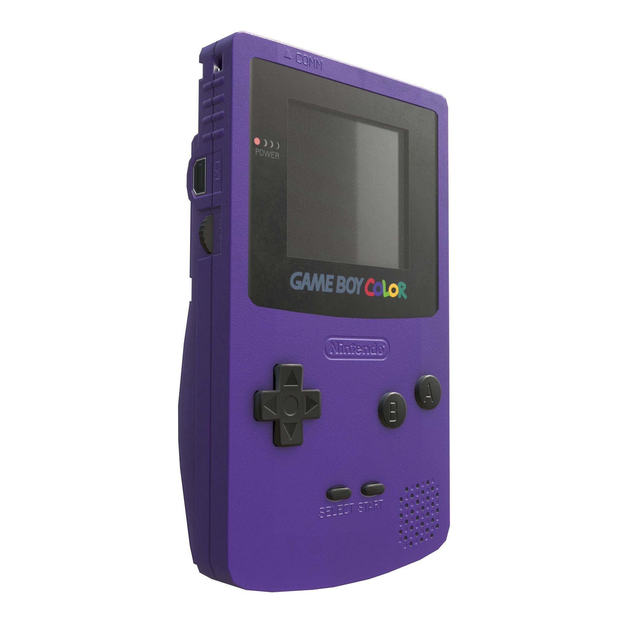 Gameboy color - 5 original colours - game - VR - AR  Low-poly 3D model_29
