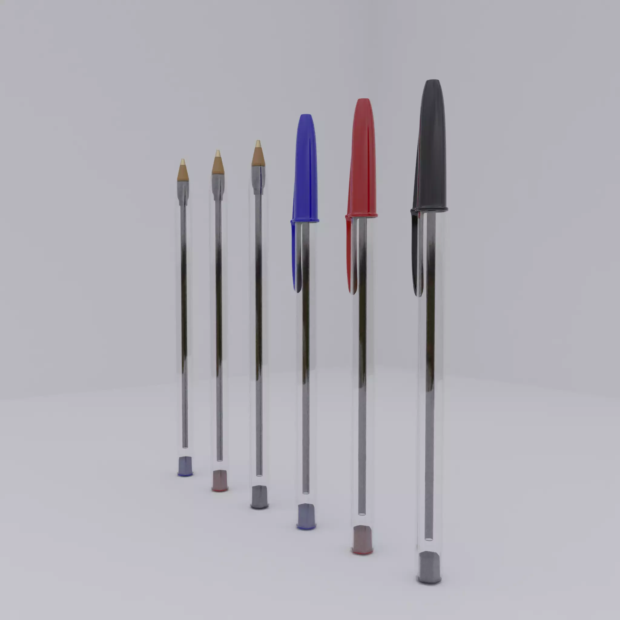Ballpoint Pen 3D model_0