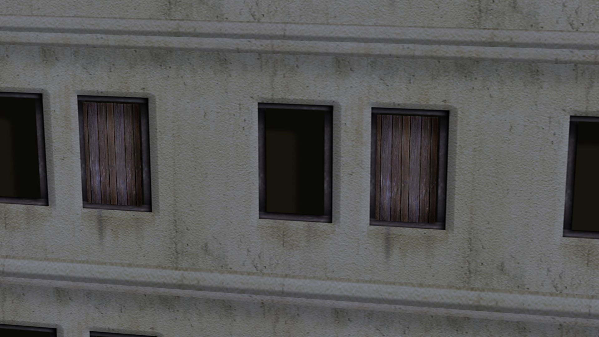 Roman Apartment Building Low-poly 3D model_26