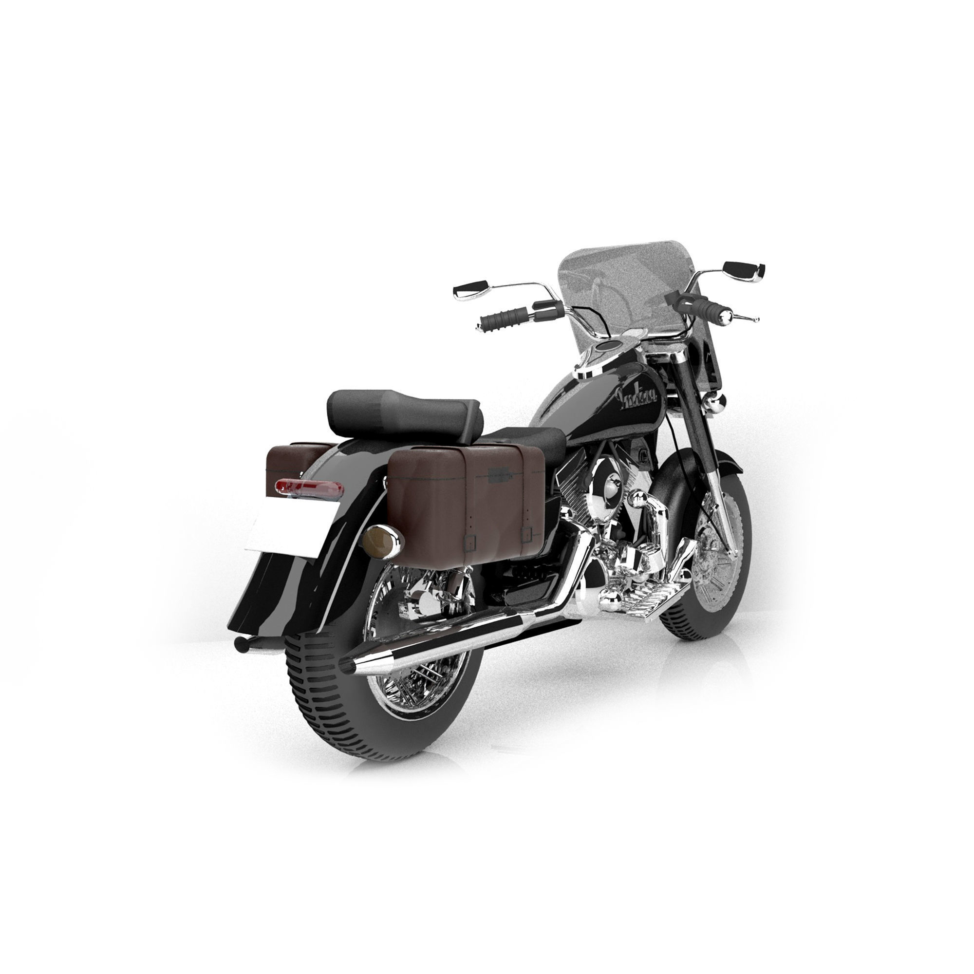 Indian Motorcycle 3D Model 3D model_1