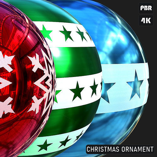PBR Christmas Ornament Texture