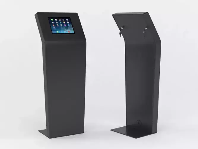 Kiosk Tablet Floor Stand 3D model