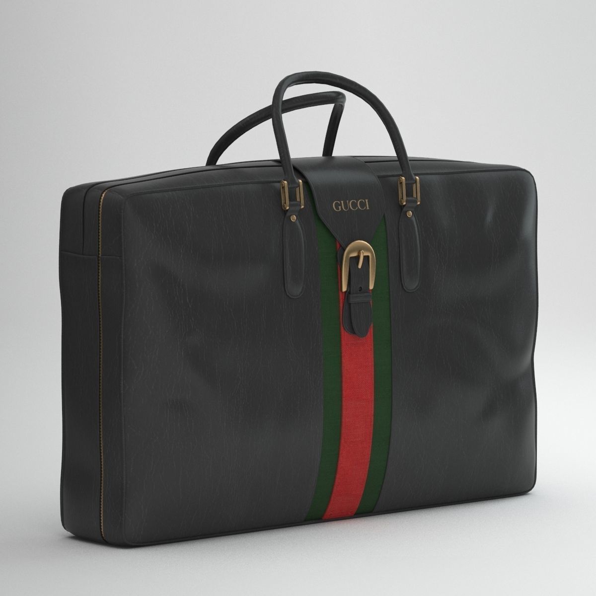 Gucci Luggage PRO 3D model_4