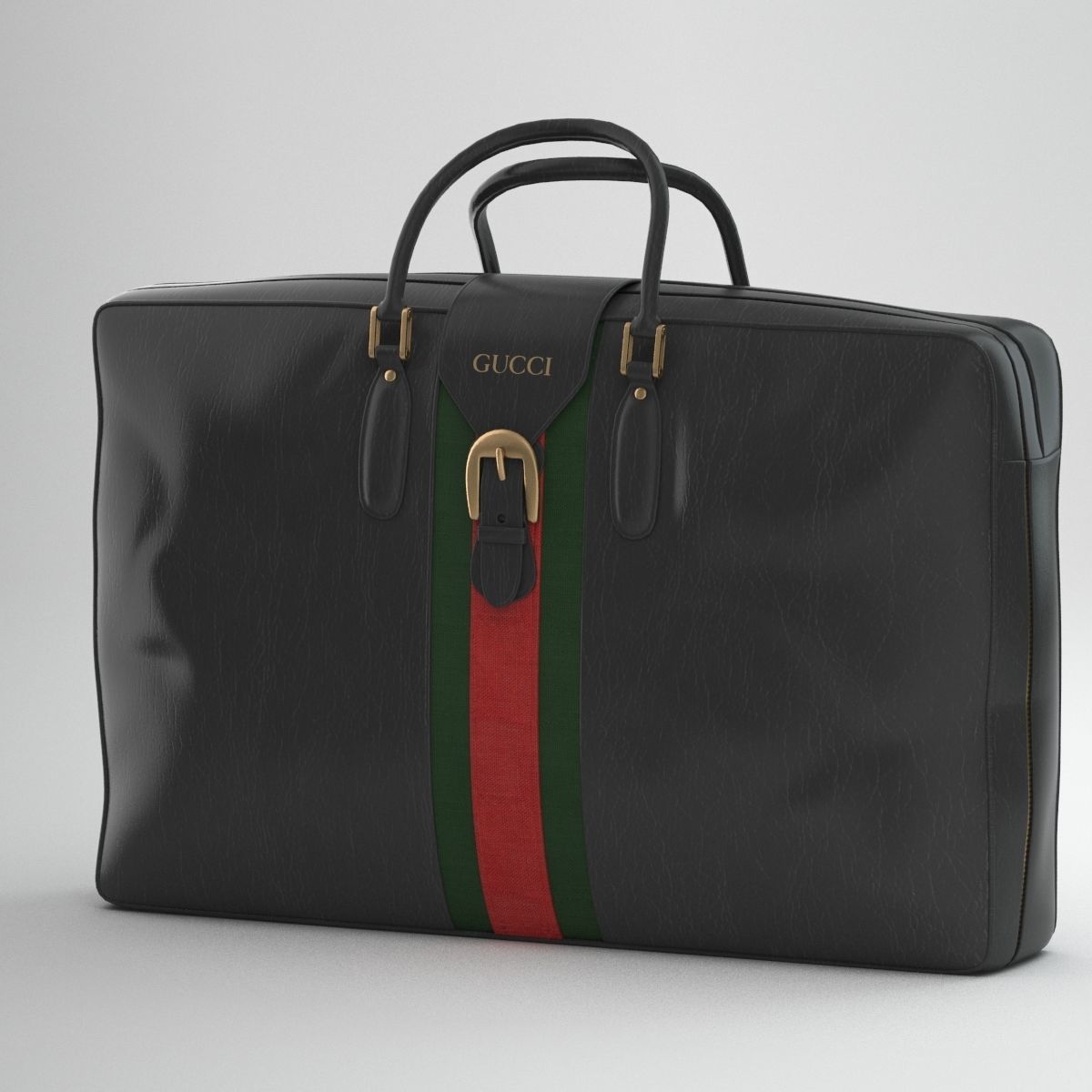 Gucci Luggage PRO 3D model_5