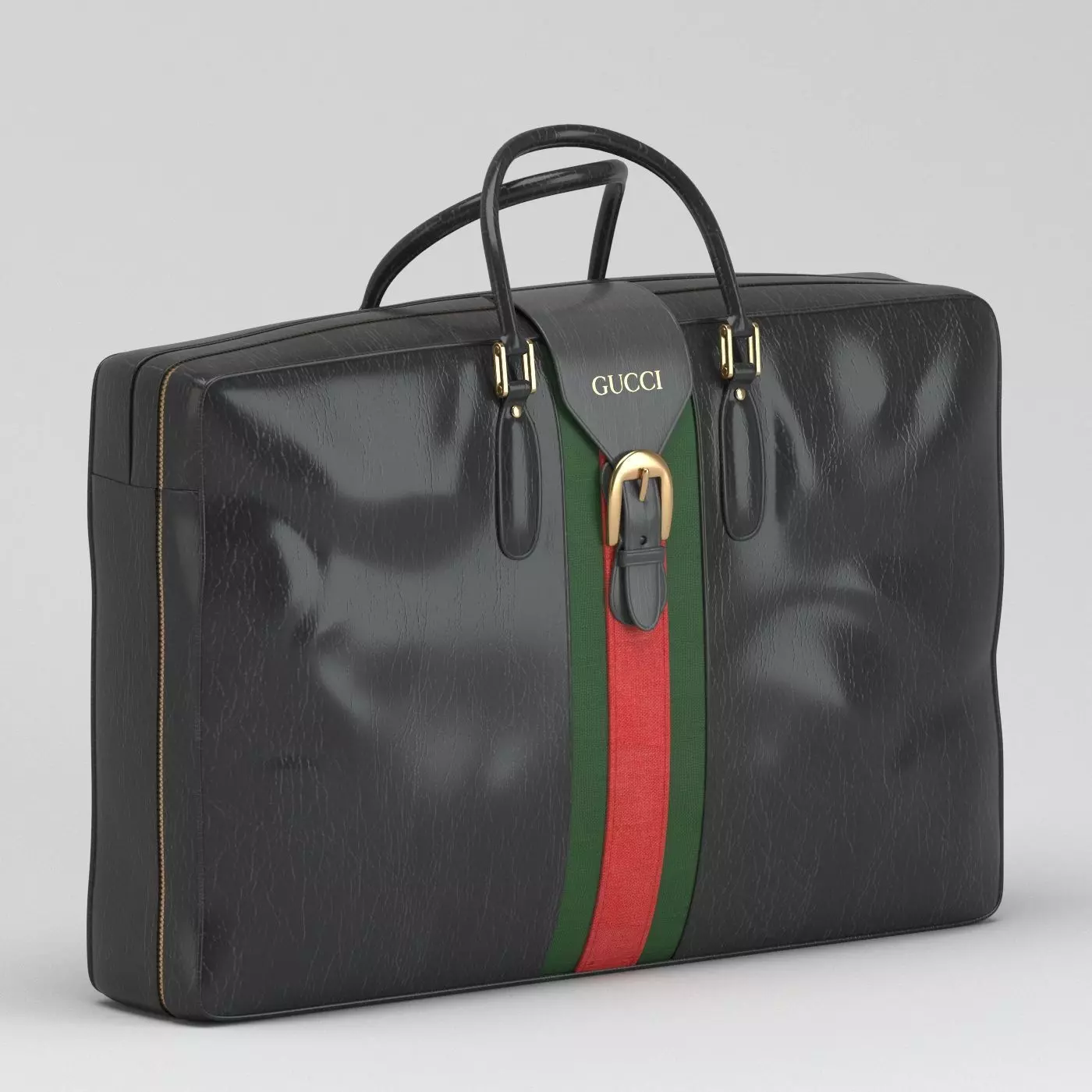 Gucci Luggage PRO 3D model_0