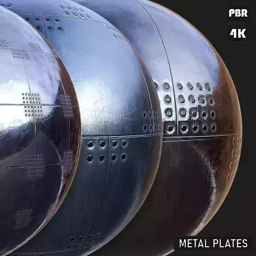 PBR Metal Plates