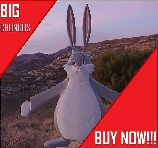 BIG CHUNGUS 3D model