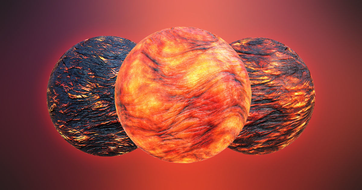 PBR Realistic Lava  Texture_7