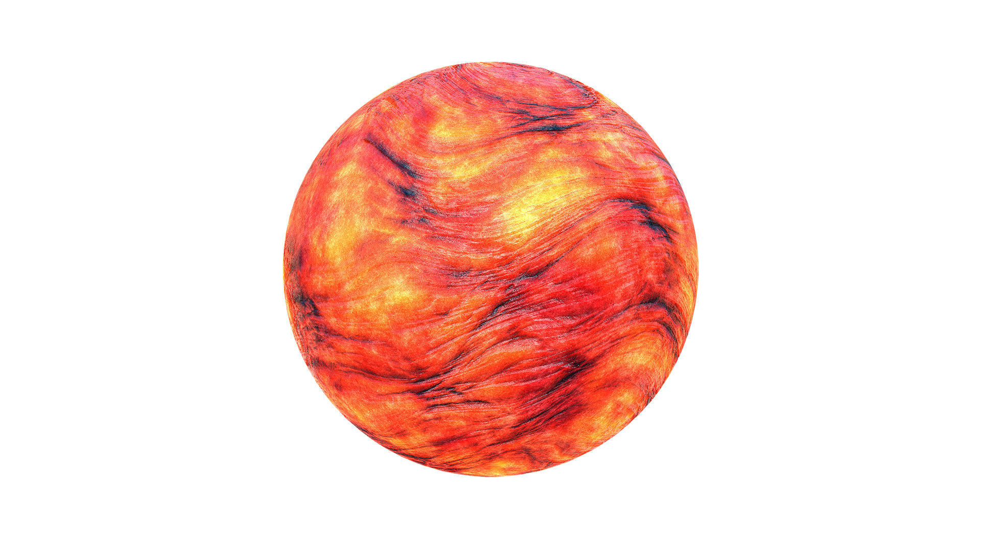 PBR Realistic Lava  Texture_3