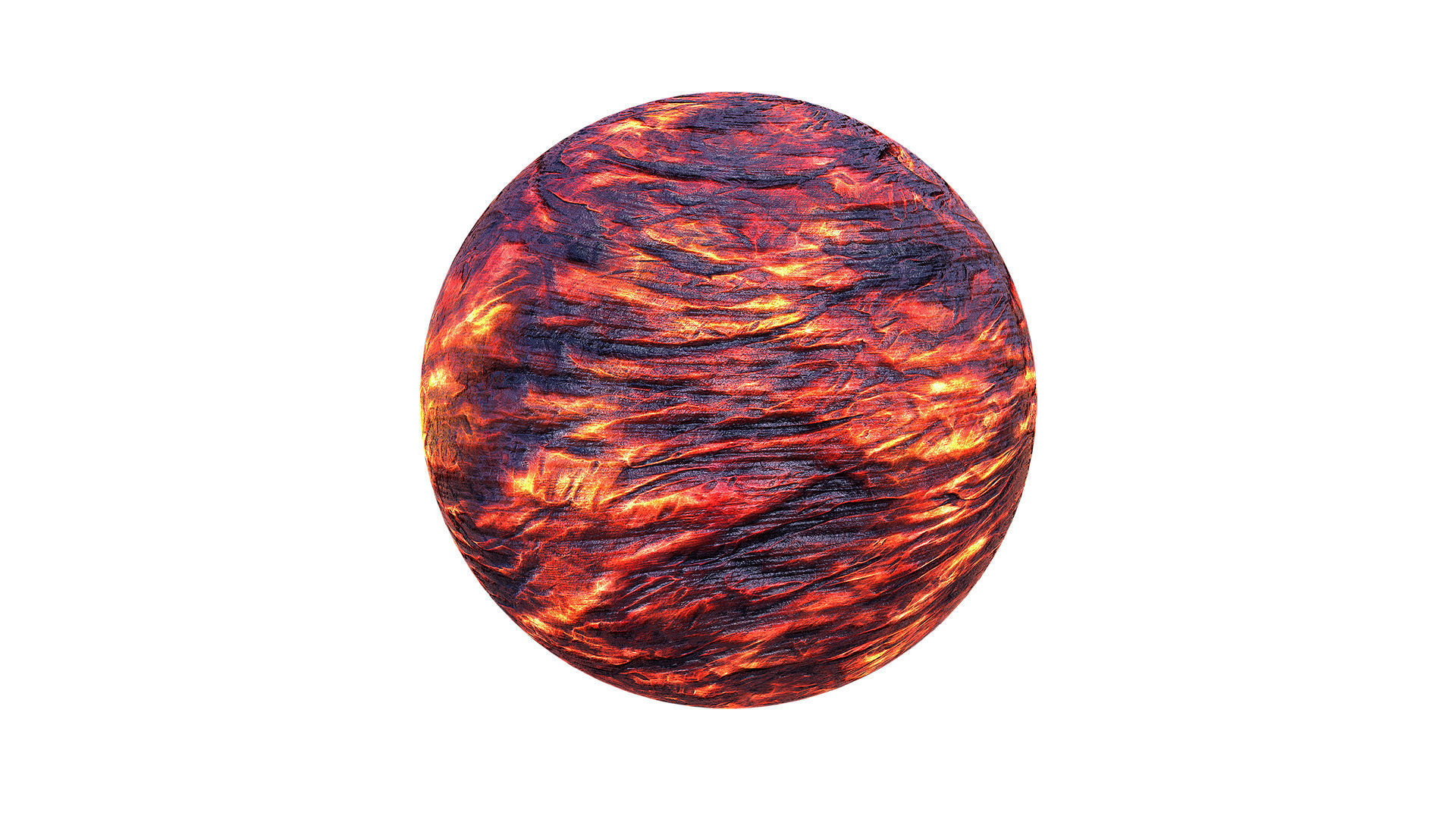 PBR Realistic Lava  Texture_4