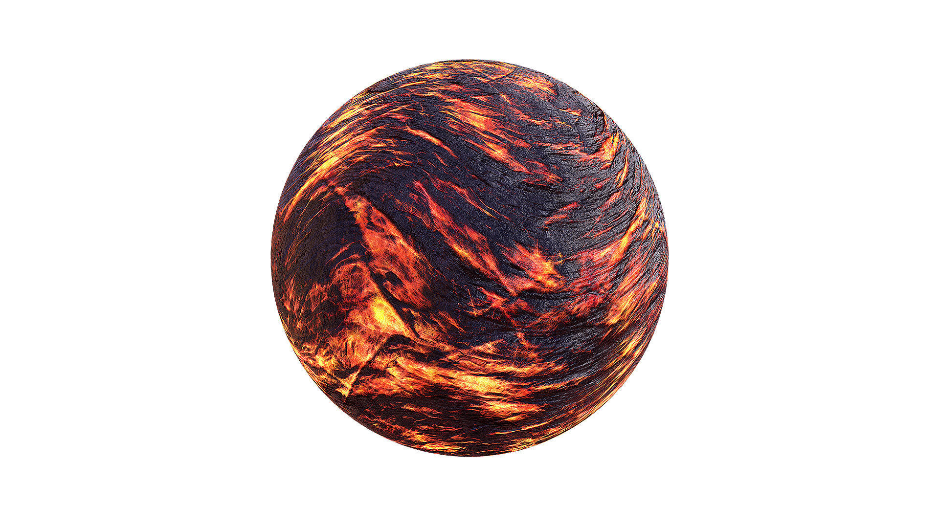 PBR Realistic Lava  Texture_5