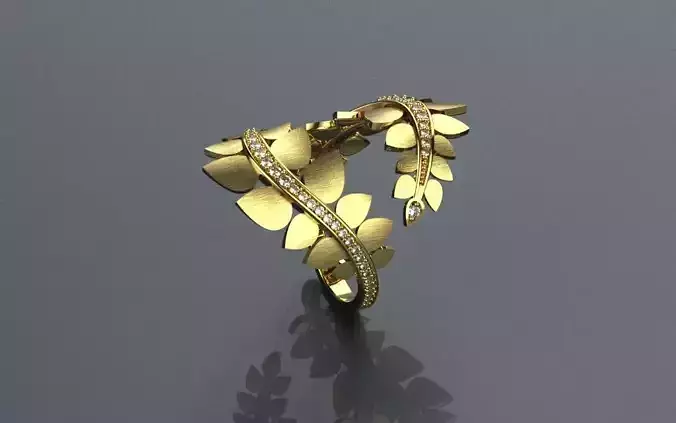 Rings Delicate Movements - Jewelry 3D - AN-26