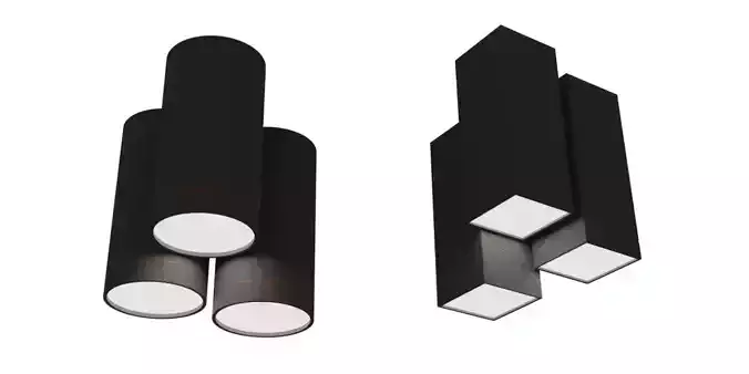  spotlight circle and square spotlight light spot